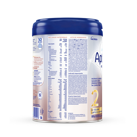 Lapte praf ProFutura DuoBiotik 2, 6-12 luni, 800 g, Aptamil 503410