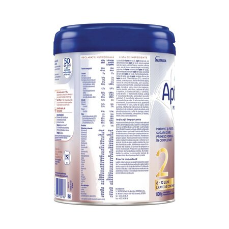 Lapte praf ProFutura DuoBiotik 2, 6-12 luni, 800 g, Aptamil 816673