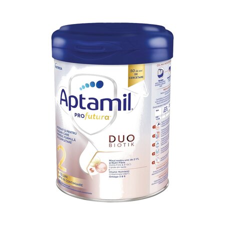Lapte praf ProFutura DuoBiotik 2, 6-12 luni, 800 g, Aptamil 816675