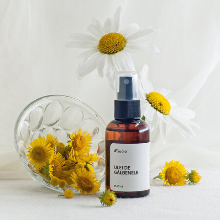 Ulei de galbenele, 60 ml, Sabio 817888
