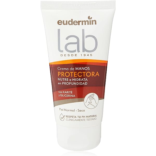 Crema protectoare de maini cu unt de shea si glicerina, 75 ml, Eudermin