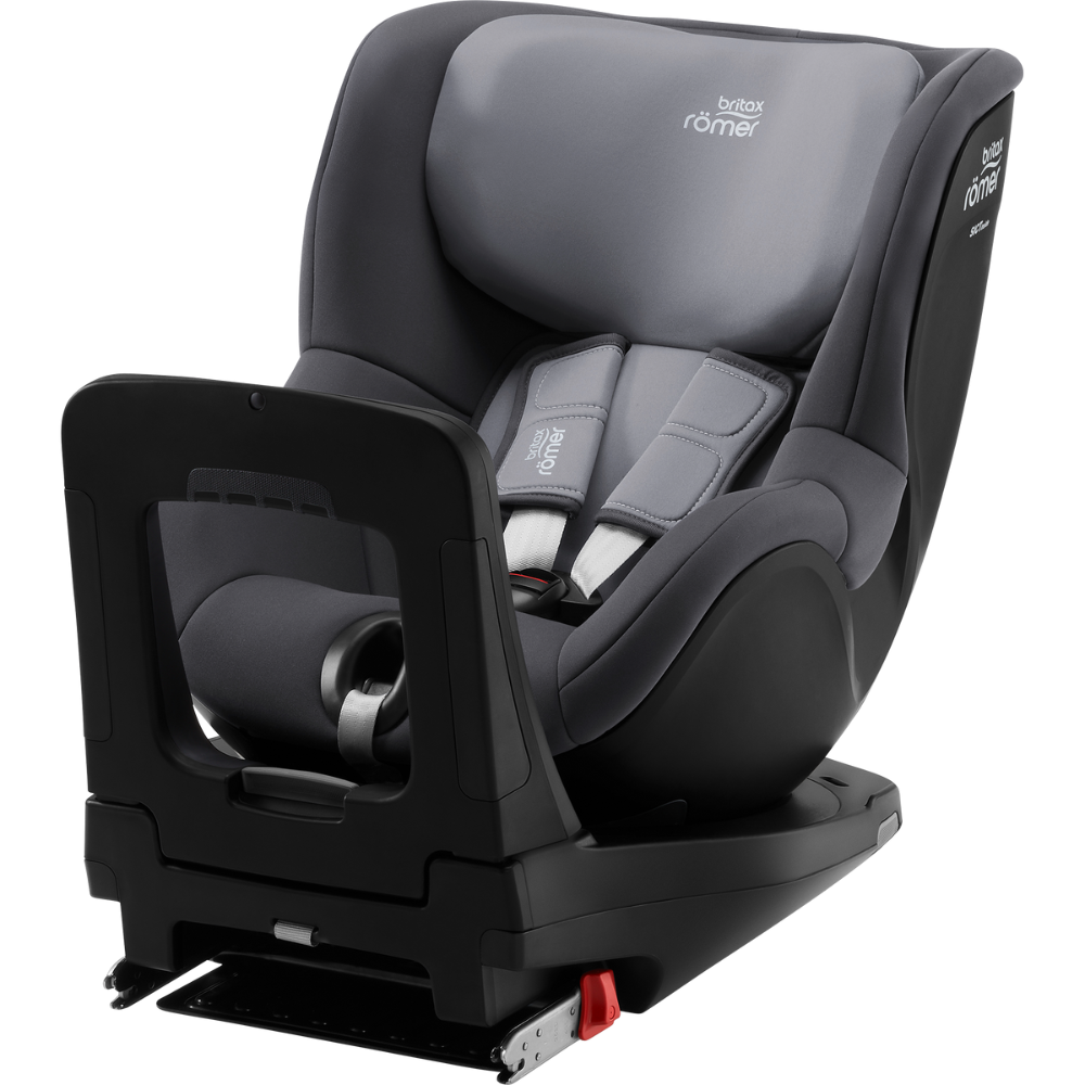 Scaun auto rotativ pentru copii cu baza isofix inclusa Dualfix 5Z, 61-105 cm, Midnight Grey, Britax