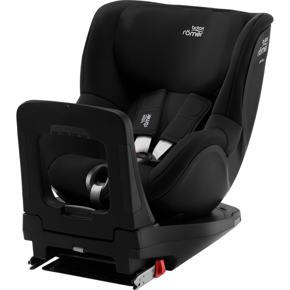 Scaun auto rotativ pentru copii cu baza isofix inclusa Dualfix 5Z, 61-105 cm, Space Black, Britax