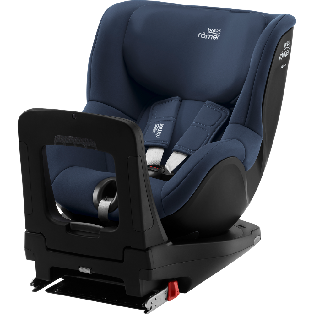 Scaun auto rotativ pentru copii cu baza isofix inclusa Dualfix 5Z, 61-105 cm, Indigo Blue, Britax