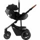 Scoica auto Baby Safe 5Z2 I-Size, 0 - 15 luni, Galaxy Black Greensense, Britax 579383