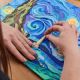 Set creativ Sensory Art Starry Night, 30 x 40 cm, Okto 579492