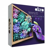 Set creatie Succulents Wood&Craft, 21 x 21 cm, +12 ani, Tenderness, Okto
