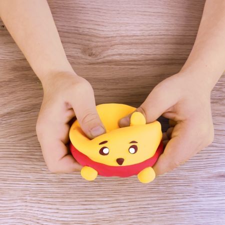 Set cu argila usoara pentru modelaj Lovin'do Air Clay Squishy Hero, Squiny Pooh, Okto 579668