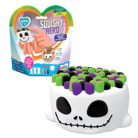 Set cu argila usoara pentru modelaj Lovin'do Air Clay Squishy Hero