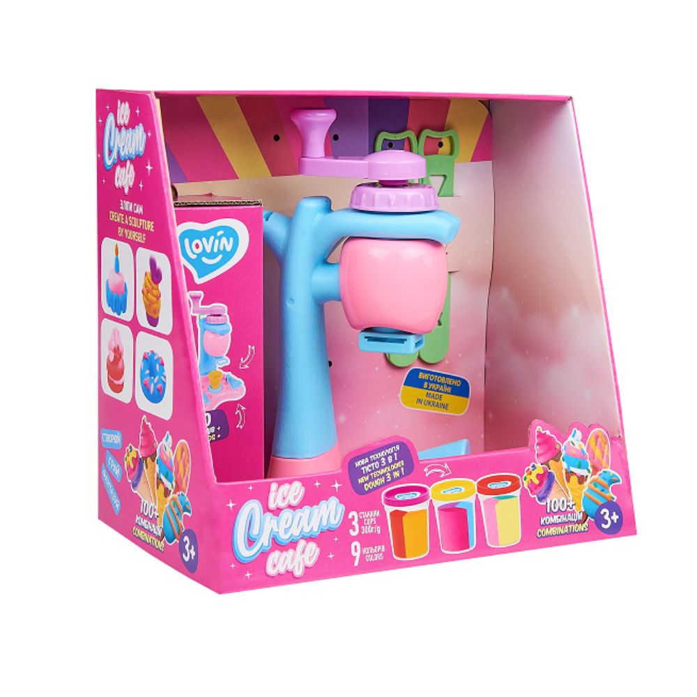 Set plastilina Lovin'Do Ice Cream Maker, +3 ani, Okto