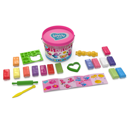 Set plastilina Cute animals Lovin'Do, +3 ani, Okto 579762