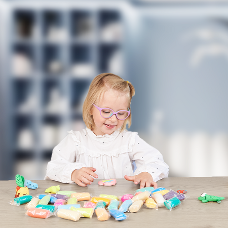 Set plastilina Lovin'Do, +3 ani, 24 culori, Okto 579756