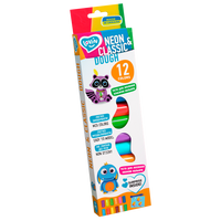 Set plastilina Classic Lovin'Do, +3 ani, 12 Culori, Okto