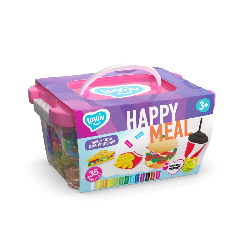 Set plastilina Lovin'Do Happy Meal Box, +3 ani, Okto