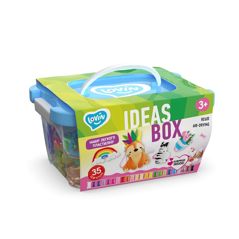 Set plastilina Lovin'Do Ideas Box, Okto