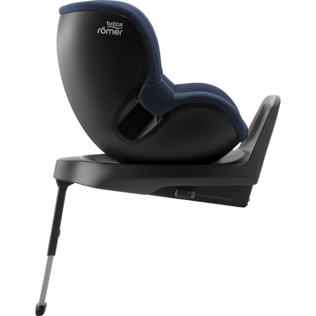 Scaun auto rotativ pentru copii cu baza inclusa Dualfix M Plus i-size, 61-105 cm, Moonlight Blue, Britax 580064