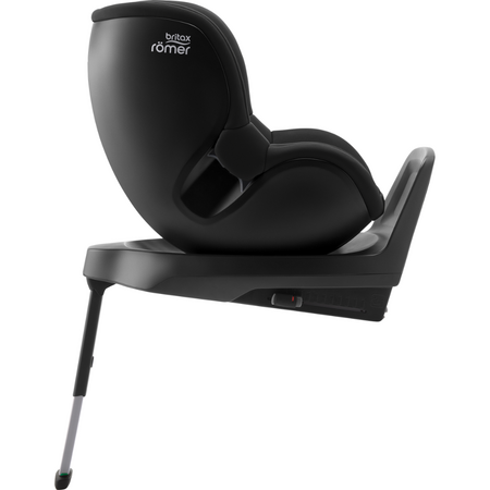 Scaun auto rotativ pentru copii cu baza inclusa Dualfix M Plus i-size, 61-105 cm, Space Black, Britax 580072