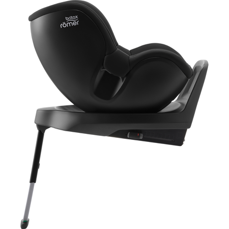 Scaun auto rotativ pentru copii cu baza inclusa Dualfix M Plus i-size, 61-105 cm, Space Black, Britax 580071