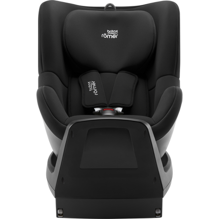 Scaun auto rotativ pentru copii cu baza inclusa Dualfix M Plus i-size, 61-105 cm, Space Black, Britax 580076