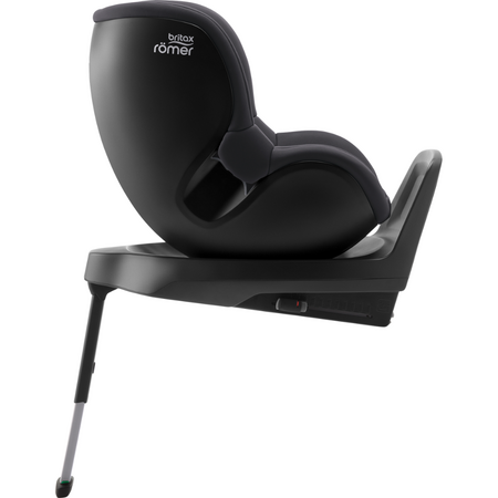 Scaun auto rotativ pentru copii cu baza inclusa Dualfix M Plus i-size, 61-105 cm, Midnight Grey, Britax 580080