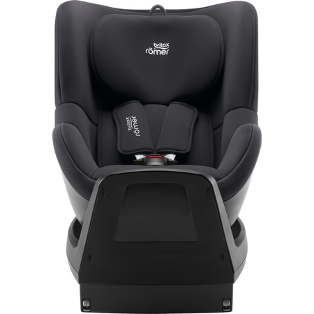 Scaun auto rotativ pentru copii cu baza inclusa Dualfix M Plus i-size, 61-105 cm, Midnight Grey, Britax 580079