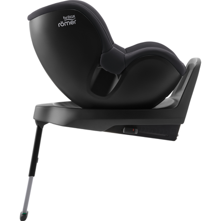Scaun auto rotativ pentru copii cu baza inclusa Dualfix M Plus i-size, 61-105 cm, Midnight Grey, Britax 580081