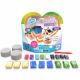 Set pentru modelaj Lovin'do Air Clay Squishy Monster, 18 culori, Okto 580089