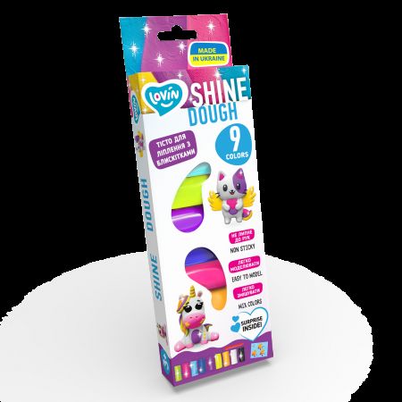 Set plastilina Lovin'Do Shine, 9 culori