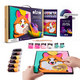 Set de colorat cu lut, 29 x 29 cm, +5 ani, Fox, Okto 580269