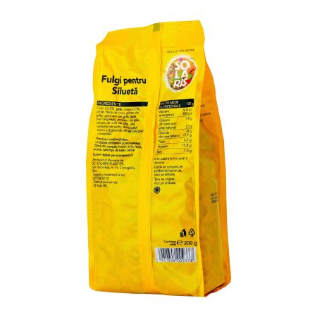 Fulgi pentru silueta, 200 g, Solaris 746999