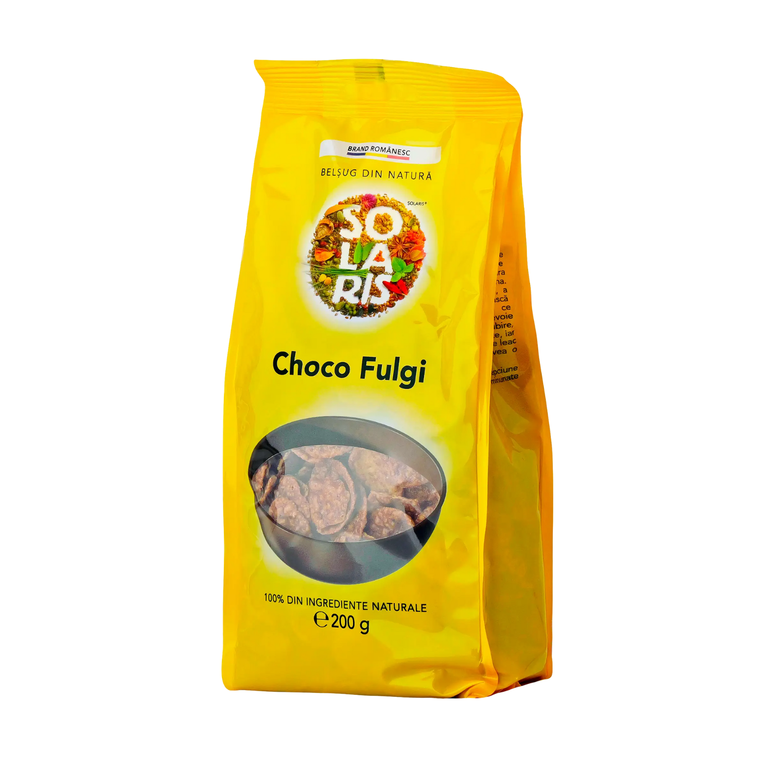 Choco fulgi, 200 g, Solaris