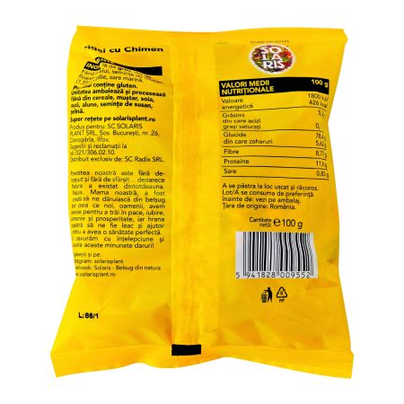 Covrigei din faina integrala si chimen, 100 g, Solaris 747210