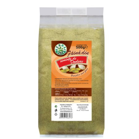 Faina de dovleac, 500 g, Herbal Sana