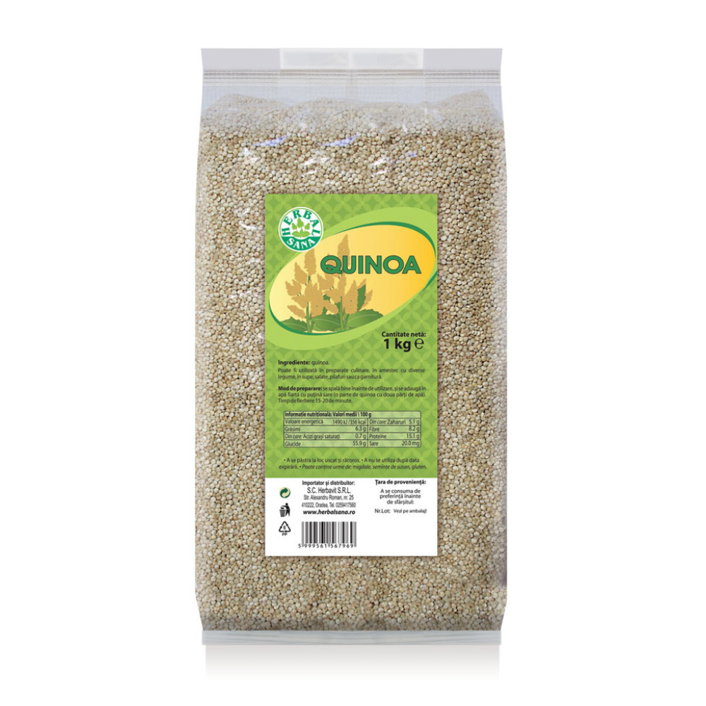 Quinoa, 1 kg, Herbal Sana