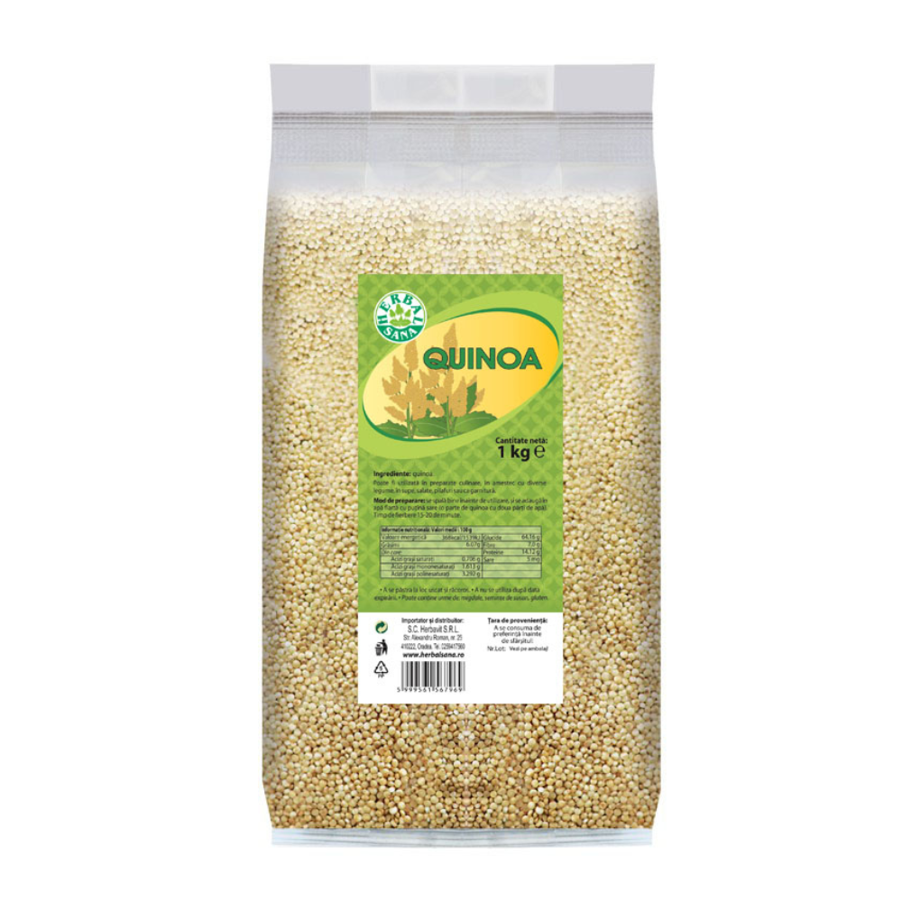 Seminte de quinoa, 1 kg, Herbal Sana