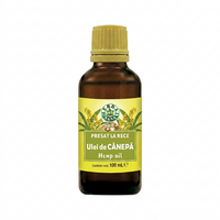 Ulei de canepa presat la rece, 100 ml, Herbal Sana