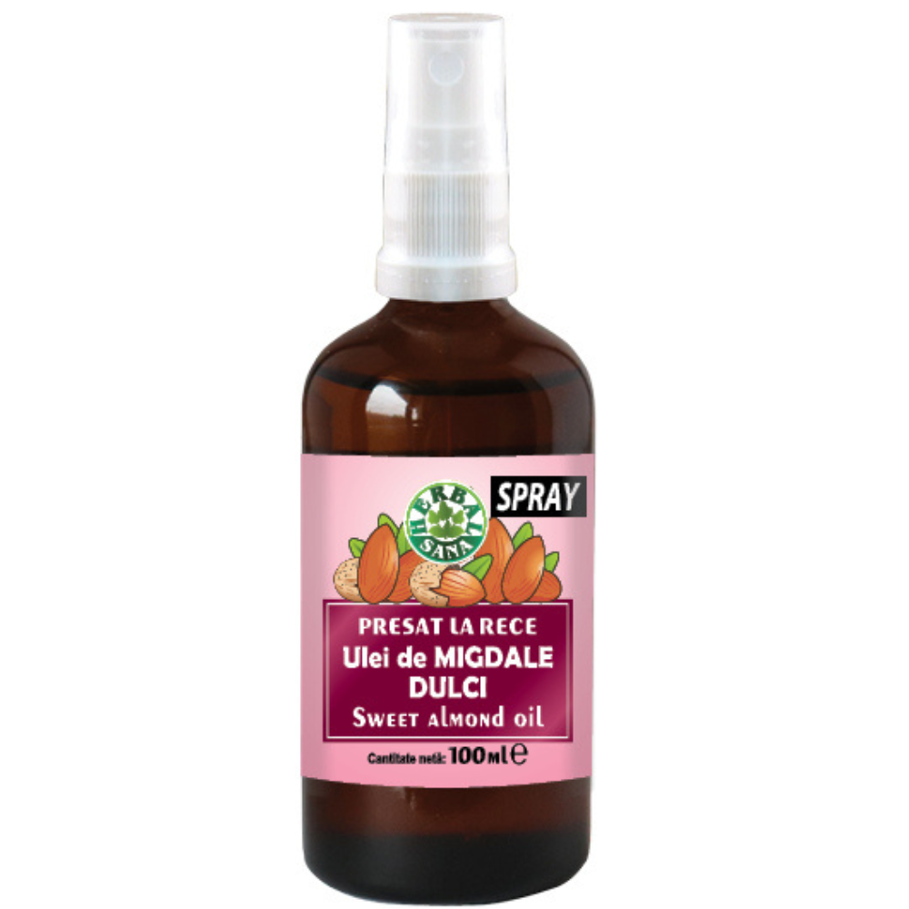 Ulei de Migdale Dulci, Spray, 100  ml, Herbal Sana