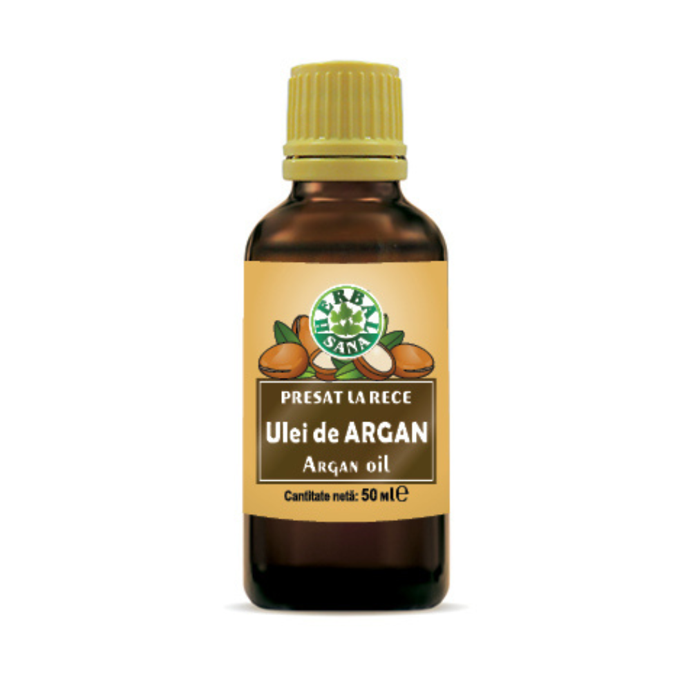 Ulei de Argan presat la rece, 50 ml, Herbal Sana