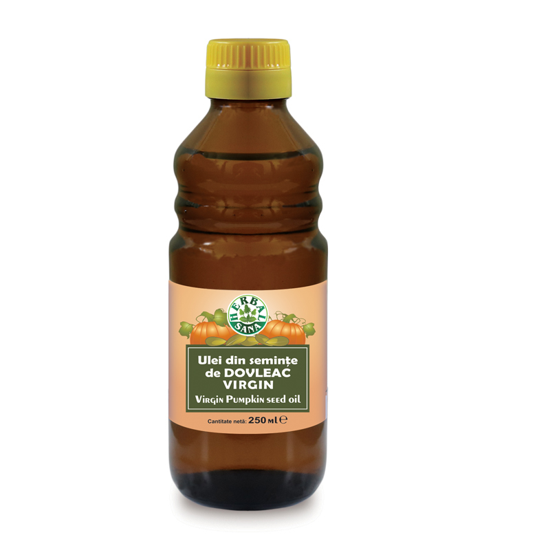 Ulei din seminte de dovleac virgin, 250 ml, Herbal Sana