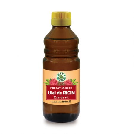 Ulei de ricin presat la rece, 250 ml, Herbal Sana