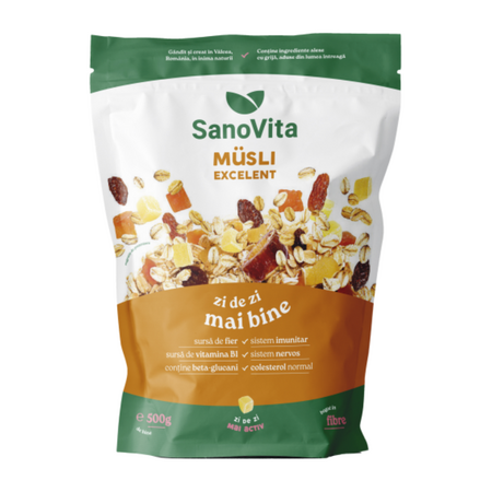 Musli excelent, 500 g, Sanovita