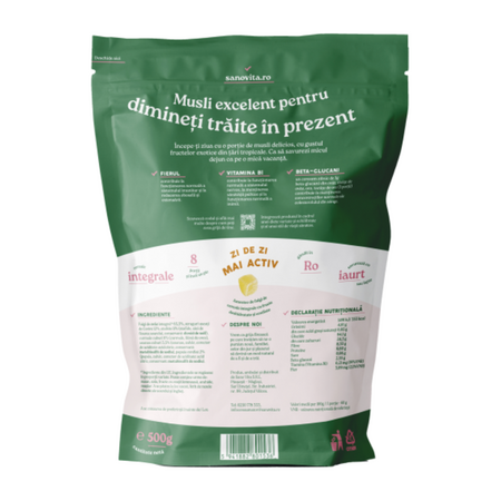 Musli Excelent, 500 g, Sanovita 738948