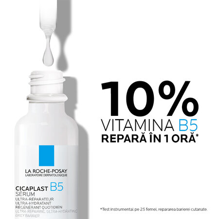 Ser ultra-reparator si ultra-hidratant Cicaplast B5, 30 ml, La Roche Posay 580445