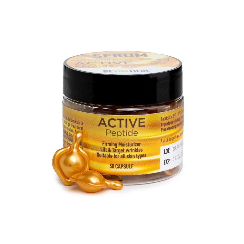 Ser de fata cu peptide active, 30 capsule, Beyoutiful