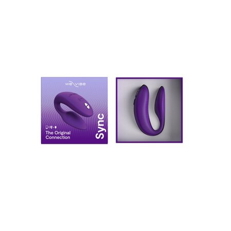 Vibrator pentru cuplu Sync 2, Mov, We-Vibe 580576