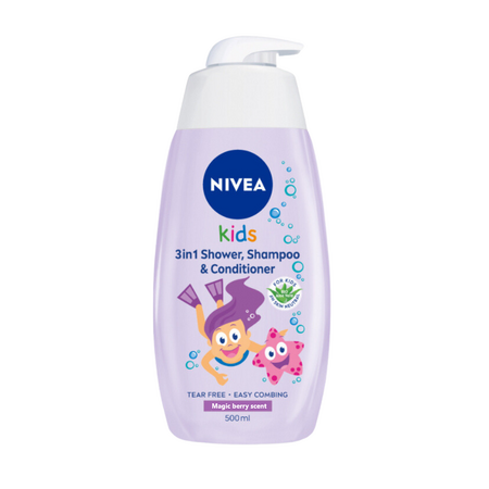 Sampon si gel de dus pentru fetite Kids