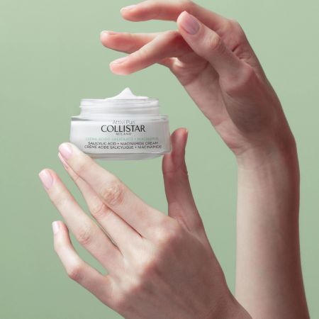 Crema de fata cu acid salicilic + niacinamide Attivi Puri, 50 ml, Collistar 580593