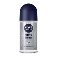 Deodorant Roll - On pentru barbati Silver Protect, 50 ml, Nivea Men