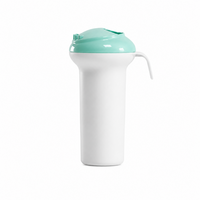 Dus pentru clatirea bebelusului Splash, Turcoaz, 500 ml, Ok Baby