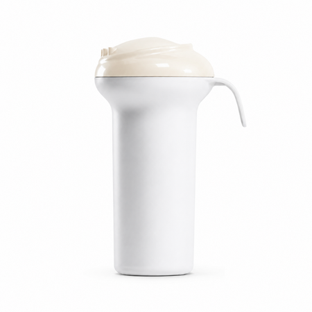 Dus pentru clatirea bebelusului Splash, Alb, 500 ml, Ok Baby